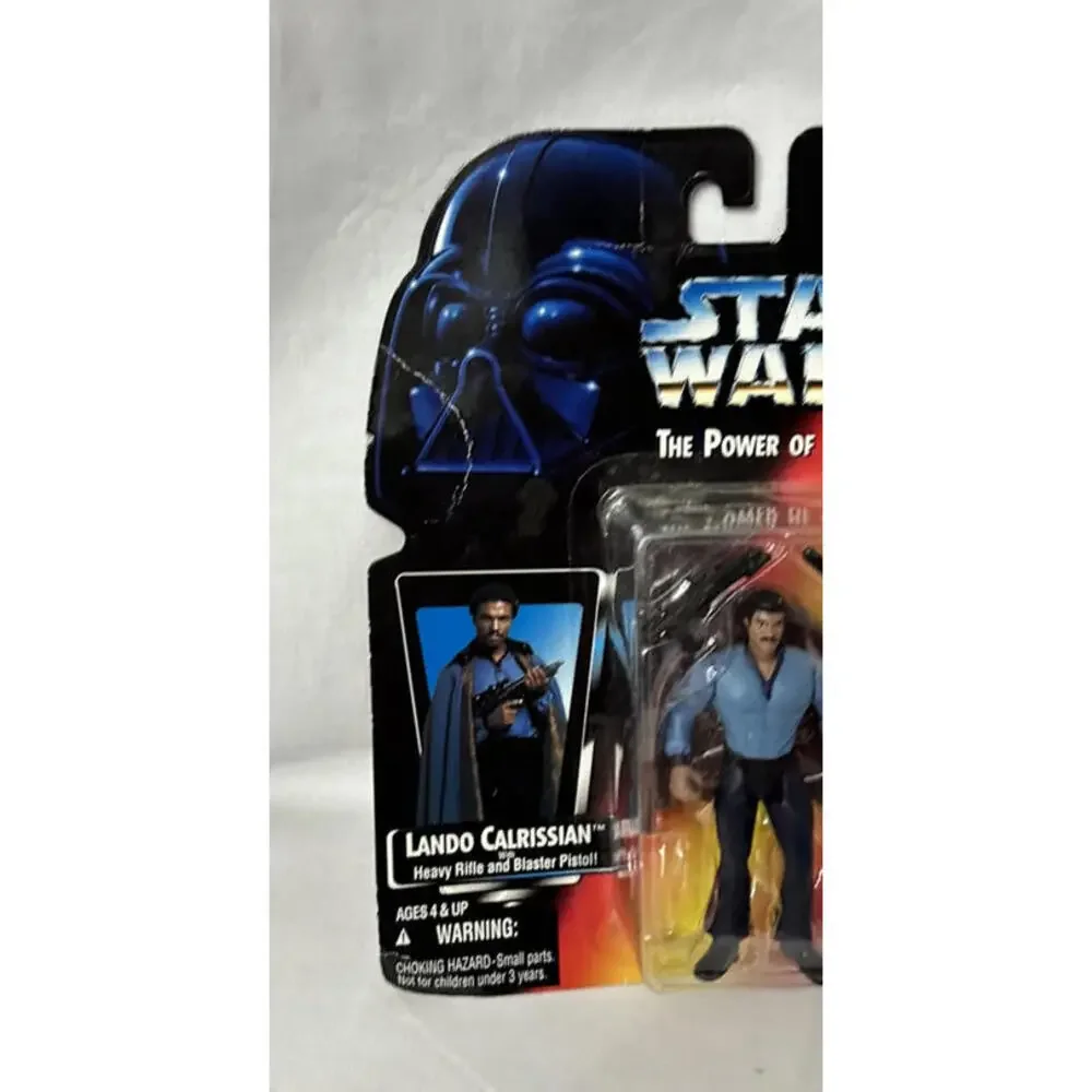 Kenner Star Wars The Power Of The‎ Force Lando Calrissian Action Figure New 1995